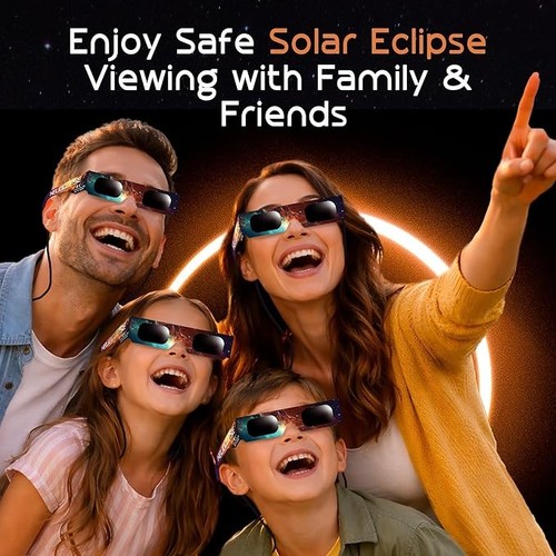 Solar eclipse glasses - x5, +