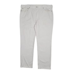 LEVIS 541 Jeans Athletic Straight White Denim Trousers Mens W40 L32