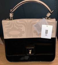 ORLA KIELY  Punched Climbing Daisy Leather Ivy Bag -Multi New with tags