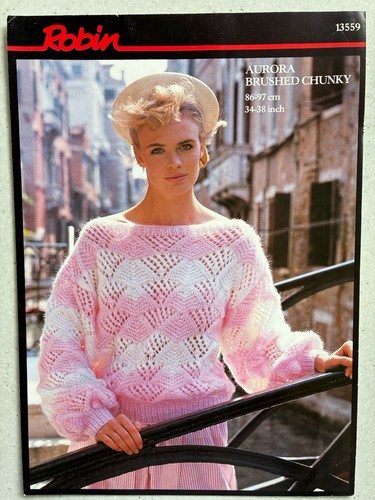Robin vintage knitting pattern - vintage,