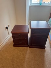 A Pair of Bedside Tables In