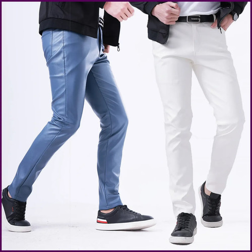 Mens leather trousers - mens,