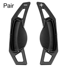 Pair Black Car Steering Wheel