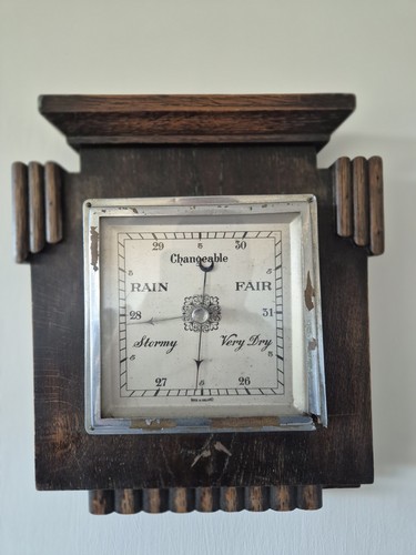 Wall mounted barometer vintage - wall-mounted,