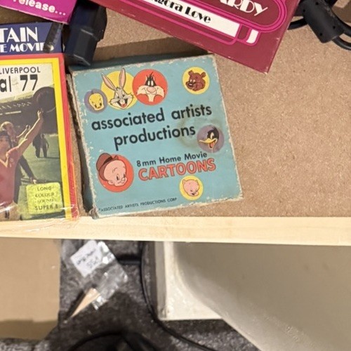 Vintage 8mm home cartoons - vintage,