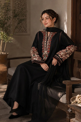 Pakistani designer black - designer, lawn