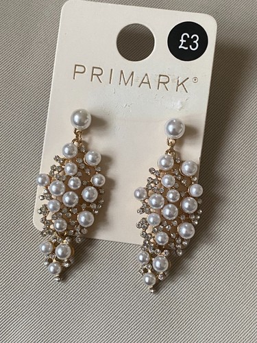 Primark pearl diamante - pearl,