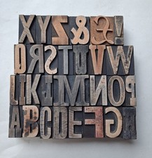 Wooden letterpress printers - letterpress,