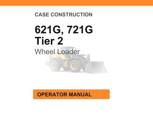 Case 621g 721g - 621g,, tier