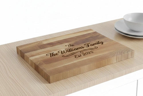 Solid oak chopping - oak,
