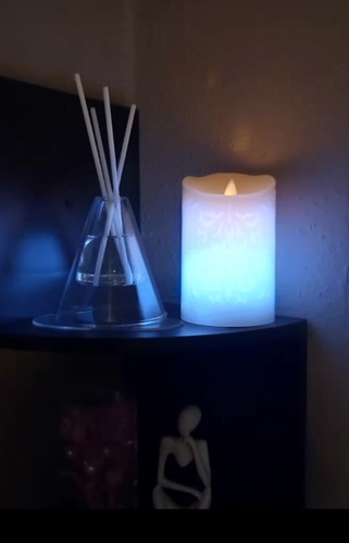 Led real wax flameless colour - flameless,