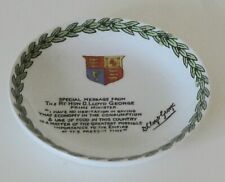 Antique 1917/18 WW1 Grimwades Bachelors Butter Dish - David Lloyd George