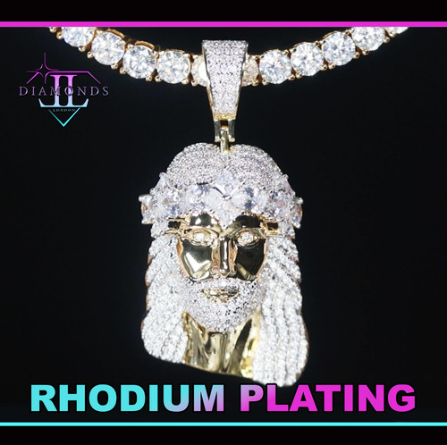 Gold diamond jesus - diamond,