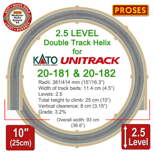 Level helix kato 20 - level,