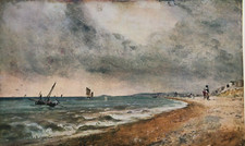 Coastal Scene With Fishing