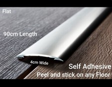 900mm POLISHED CHROME FLAT