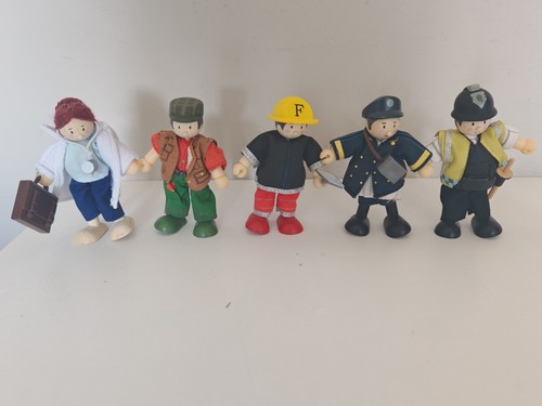 Toy van wooden budkins - le,