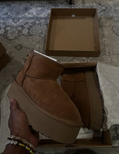 Ugg brown suede - brown, platform
