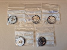 Seiko Kinetic 5M62A Movement x 5 - For Parts or Repair - Please read description