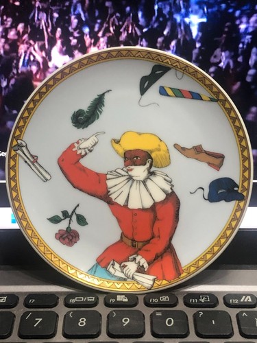Fornasetti saucer comedy - fornasetti,