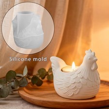 Chicken Candle Holder Epoxy