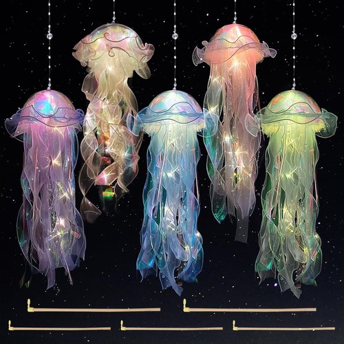 Pcs jellyfish lamp 5 - lamp, in