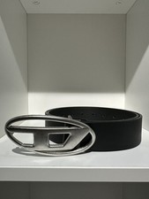 Diesel Belt Black with Silver