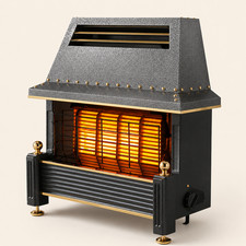 Flavel Regent Gas Fire Black