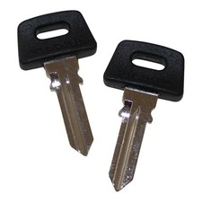 2 key blanks original for Vespa PK 50 XL2 V5X3T year 1990-1997