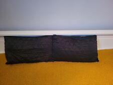 Pair Of Black M&S Marks & Spencer Quilted Cushions