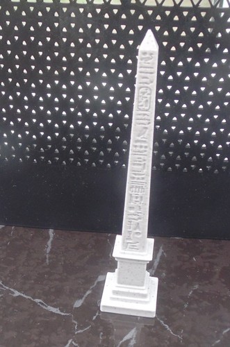 Small egyptian obelisk with - egyptian,