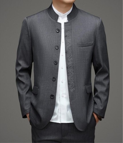 Mandarin collar men chinese - collar, men's
