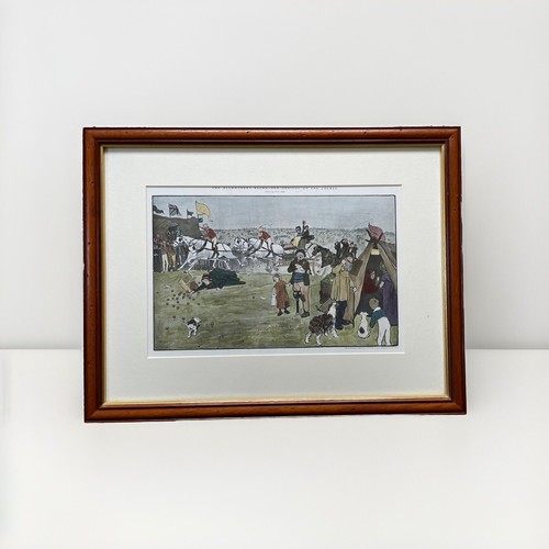Vintage framed print cecil - framed,