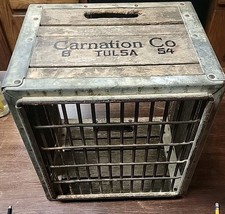 Carnation Co. Wooden Milk