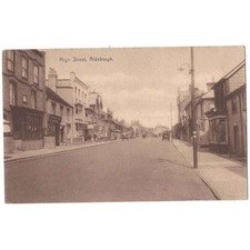 ALDEBURGH High Street, Suffolk Postcard Unposted 1932