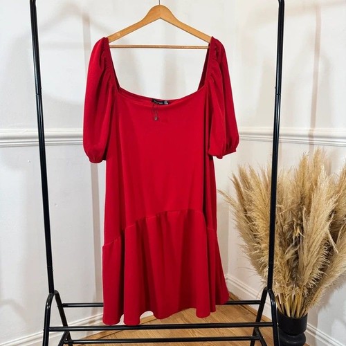 Boohoo red dress - , 22