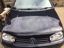 VOLKSWAGEN GOLF CONVERTIBLE MK3.5 BONNET BLACK LC9Z 2000-2006