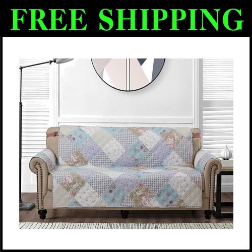 Reversible blue green floral - blue,