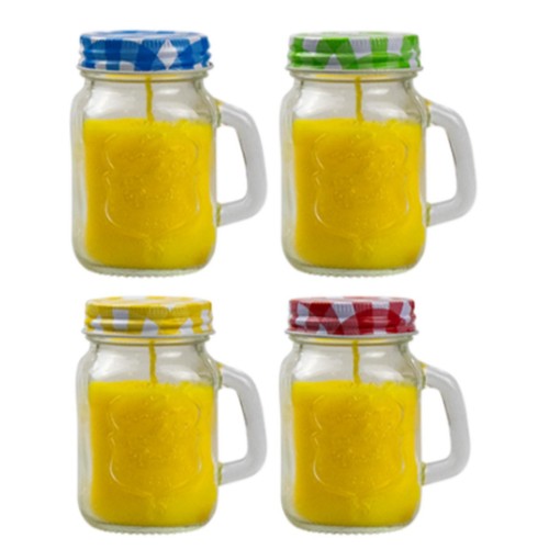 Citronella candle glass mason - citronella,