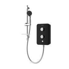 Aqualisa E2 Black 9.5kW Multi-Fit Electric Shower & Multi-Function Handset