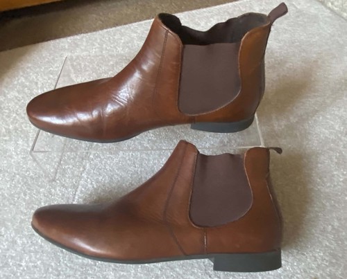 Men leather chelsea boots - leather,