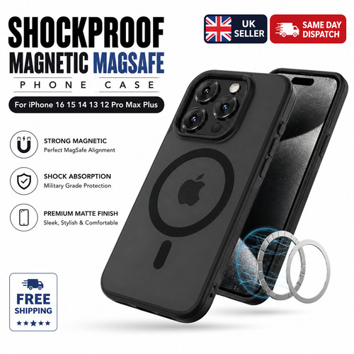 Shockproof magnetic magsafe - magnetic,
