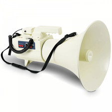 Heavy Duty HandHeld Shoulder Stand Mount Loud Megaphone Siren SD 12V 1500m Range