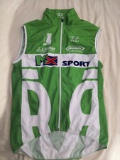Poli.fr Alpina MX Sport Cycling Vest Size M-L Bicycle Top Athletic Sports Green 