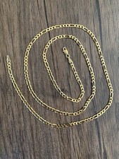 10k Yellow Gold Solid Figaro