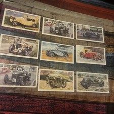 Vintage 1970s GRANDEE “Famous M.G. Marques” Cigarette Cards