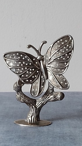 Vintage butterfly tree earring - butterfly,