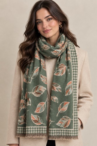 Elegant autumn leaf print - leaf,