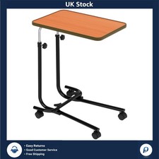 Sturdy Steel Over Bed Table