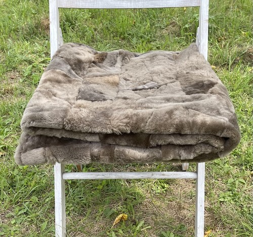 Merino sheepskin blanket